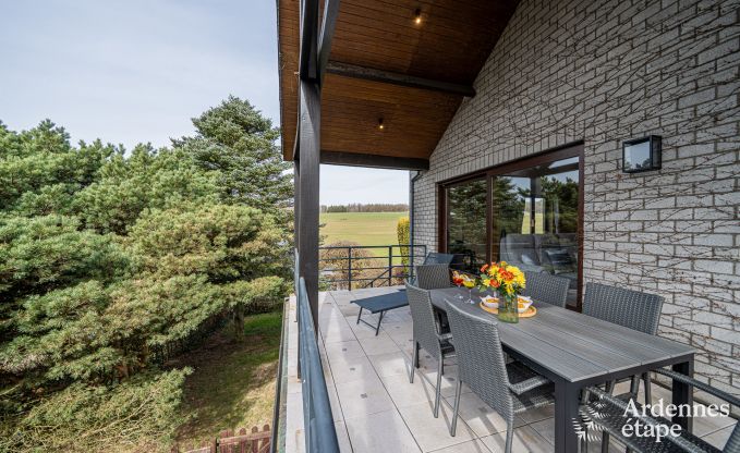 Gemtliches Ferienhaus in Rochehaut: ideal fr 9 Personen. Mit Spielzimmer und Fahrradabstellraum