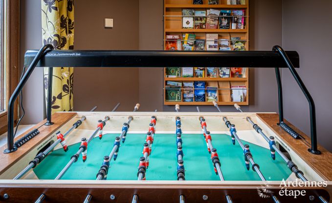 Gemtliches Ferienhaus in Rochehaut: ideal fr 9 Personen. Mit Spielzimmer und Fahrradabstellraum