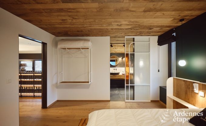 Ferienhaus in Saint-Hubert: komfortable Unterkunft fr 6 Personen mit Sauna, Spielzimmer und privatem Garten in den Ardennen