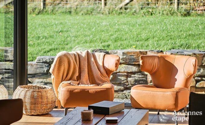 Ferienhaus in Saint-Hubert: komfortable Unterkunft fr 6 Personen mit Sauna, Spielzimmer und privatem Garten in den Ardennen