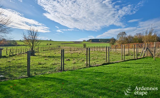 Ferienhaus in Saint-Hubert: komfortable Unterkunft fr 6 Personen mit Sauna, Spielzimmer und privatem Garten in den Ardennen