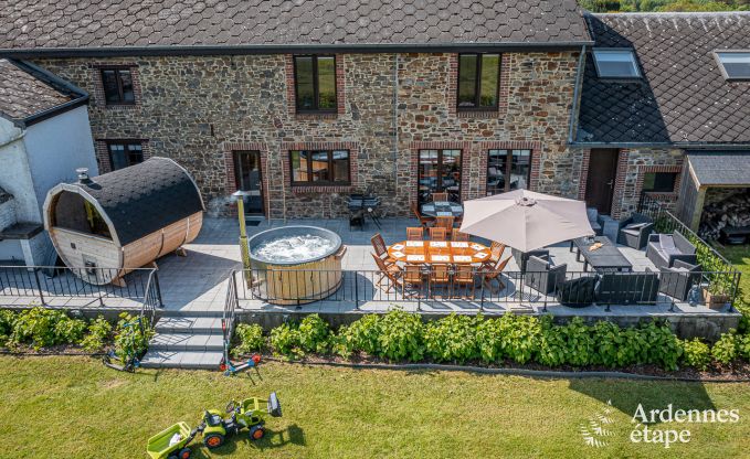 Ferienhaus Saint-Hubert 15 Pers. Ardennen Wellness