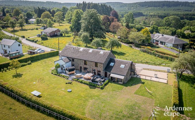 Ferienhaus Saint-Hubert 15 Pers. Ardennen Wellness