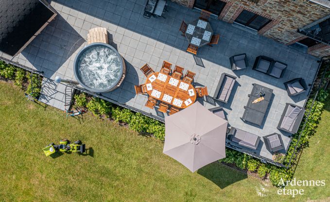 Ferienhaus Saint-Hubert 15 Pers. Ardennen Wellness