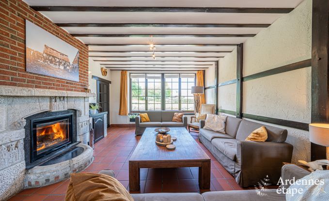 Ferienhaus Saint-Hubert 15 Pers. Ardennen Wellness