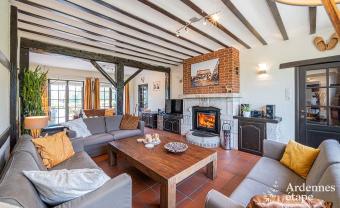 Ferienhaus Saint-Hubert 15 Pers. Ardennen Wellness