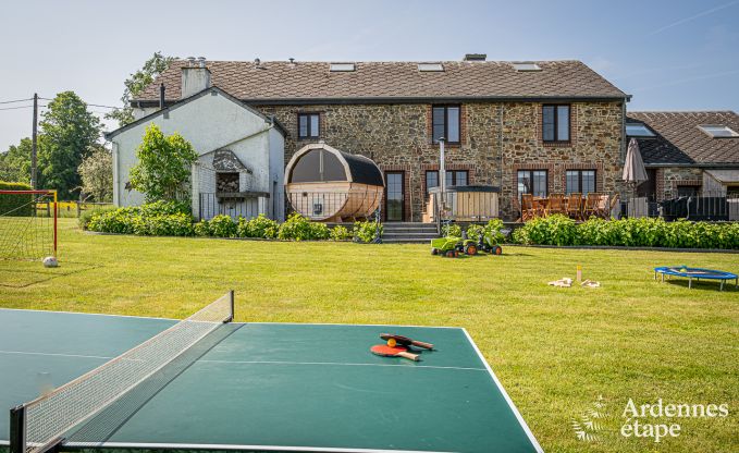 Ferienhaus Saint-Hubert 15 Pers. Ardennen Wellness
