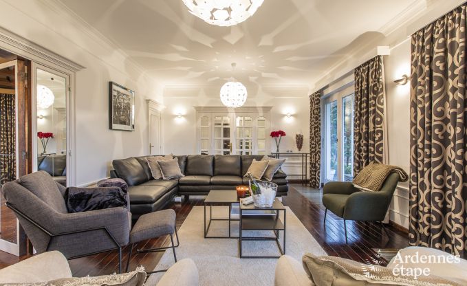 Ferienhaus Saint-Hubert 8 Pers. Ardennen Schwimmbad Wellness