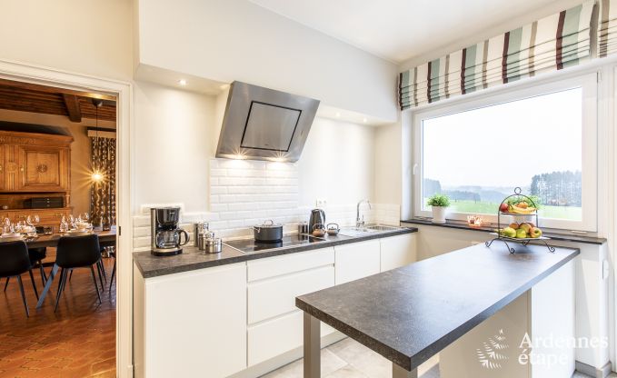 Ferienhaus Saint-Hubert 8 Pers. Ardennen Schwimmbad Wellness