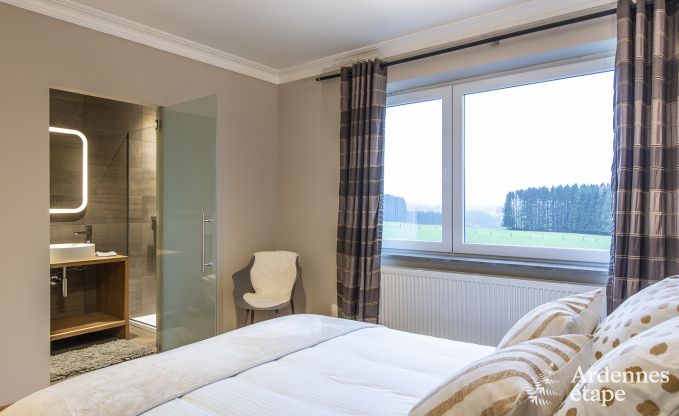 Ferienhaus Saint-Hubert 8 Pers. Ardennen Schwimmbad Wellness