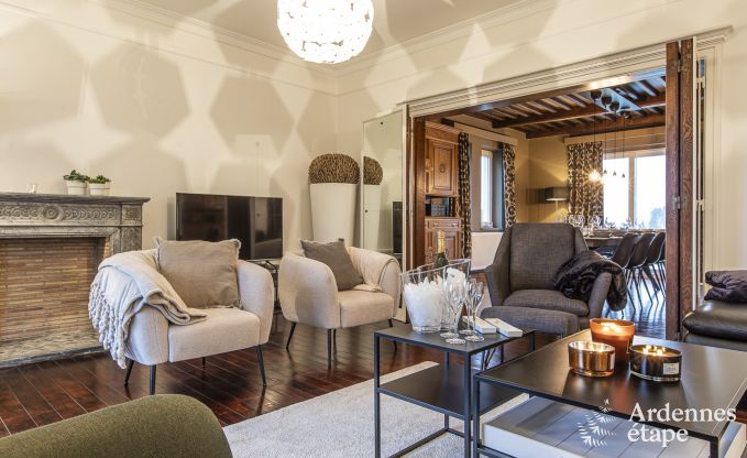 Ferienhaus Saint-Hubert 8 Pers. Ardennen Schwimmbad Wellness