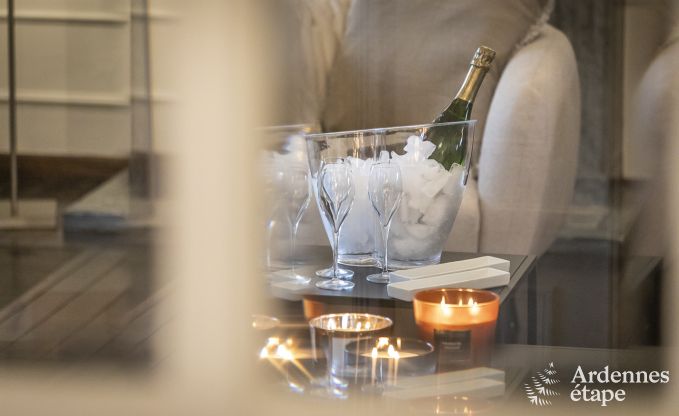 Ferienhaus Saint-Hubert 8 Pers. Ardennen Schwimmbad Wellness