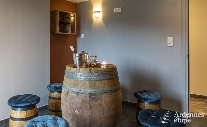 Ferienhaus Saint-Hubert 8 Pers. Ardennen Schwimmbad Wellness