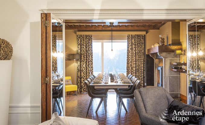 Ferienhaus Saint-Hubert 8 Pers. Ardennen Schwimmbad Wellness