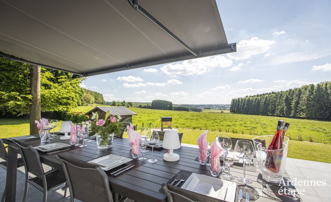 Ferienhaus Saint-Hubert 8 Pers. Ardennen Schwimmbad Wellness