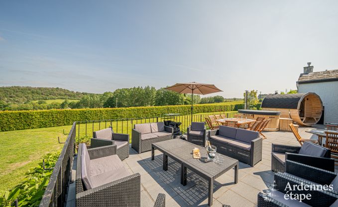 Ferienhaus Saint-Hubert 15 Pers. Ardennen Wellness