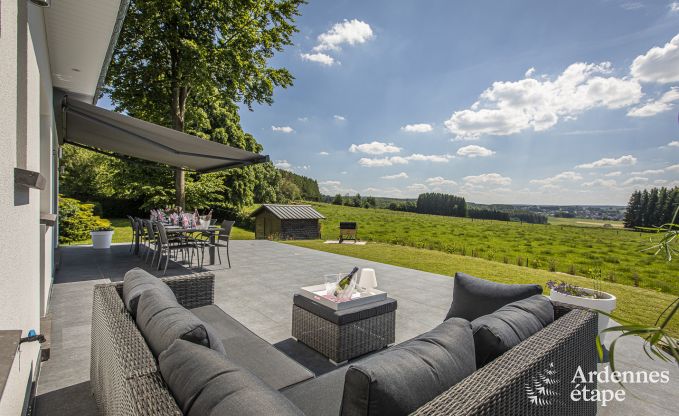 Ferienhaus Saint-Hubert 8 Pers. Ardennen Schwimmbad Wellness
