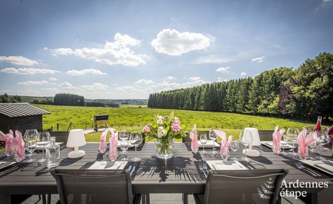 Ferienhaus Saint-Hubert 8 Pers. Ardennen Schwimmbad Wellness