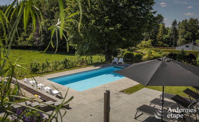 Ferienhaus Saint-Hubert 8 Pers. Ardennen Schwimmbad Wellness