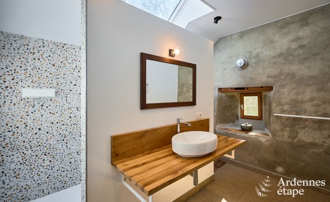 Charmantes Ferienhaus in Sankt Vith f�r 6 Personen mit Sauna, privatem Garten und Kamin