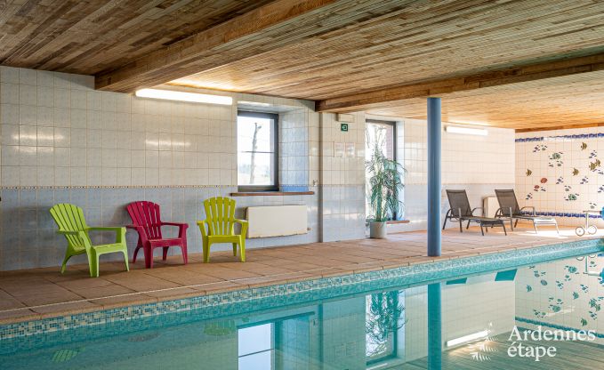 Gem�tliches Ferienhaus mit Pool in Sainte-Ode, Ardennen