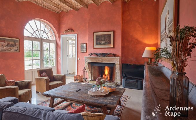 Charmante Ferienunterkunft im Nebengeb�ude eines Schlosses in Sars-la-Bruy�re, Ardennen