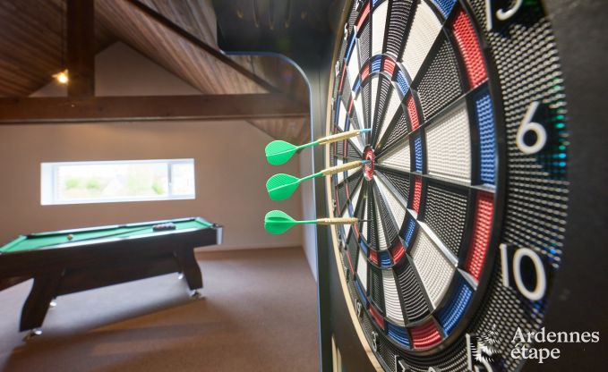 Ferienhaus Sippenaeken: charmante Unterkunft f�r 15 Personen mit Whirlpool und privatem Garten in den Ardennen