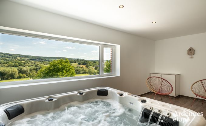 Ferienhaus Sippenaeken: charmante Unterkunft f�r 15 Personen mit Whirlpool und privatem Garten in den Ardennen