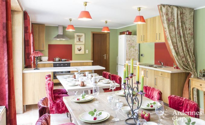 Ferienhaus Sivry-Rance 14 Pers. Ardennen Wellness