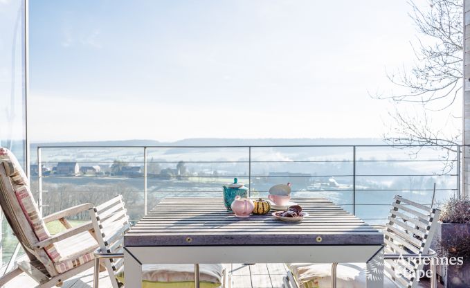 Modernes villa Somme - Leuze 8 Pers. Ardennen Schwimmbad