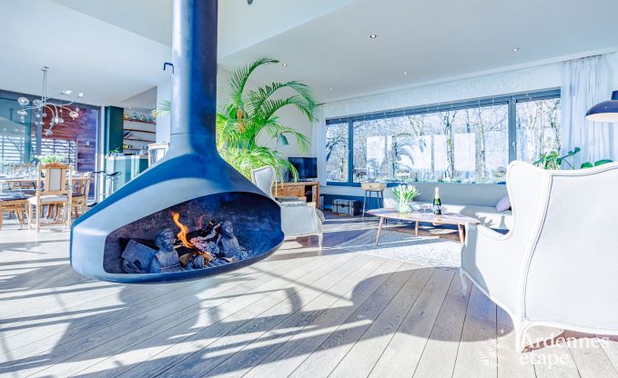 Modernes villa Somme - Leuze 8 Pers. Ardennen Schwimmbad