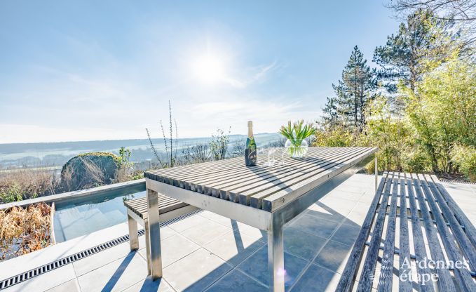 Modernes villa Somme - Leuze 8 Pers. Ardennen Schwimmbad