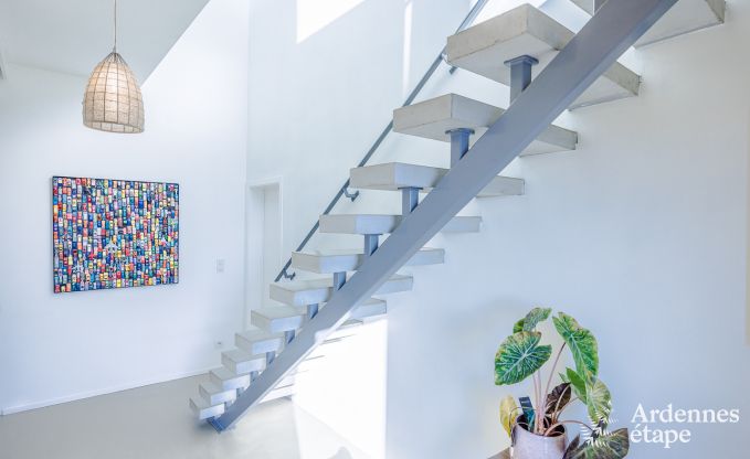 Modernes villa Somme - Leuze 8 Pers. Ardennen Schwimmbad