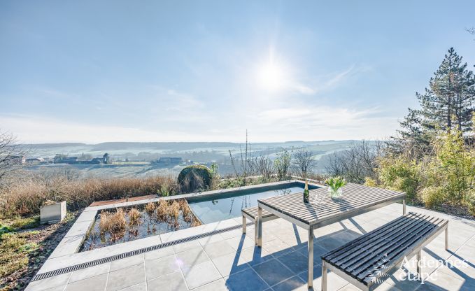 Modernes villa Somme - Leuze 8 Pers. Ardennen Schwimmbad