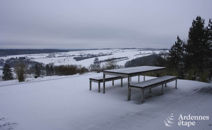 Modernes villa Somme - Leuze 8 Pers. Ardennen Schwimmbad