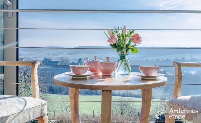 Modernes villa Somme - Leuze 8 Pers. Ardennen Schwimmbad