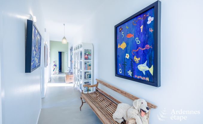 Modernes villa Somme - Leuze 8 Pers. Ardennen Schwimmbad