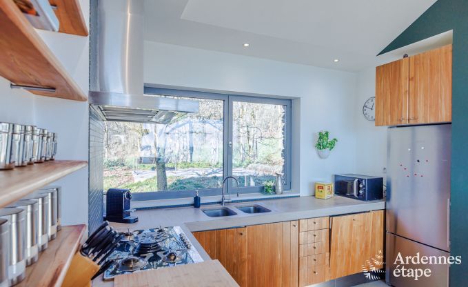 Modernes villa Somme - Leuze 8 Pers. Ardennen Schwimmbad