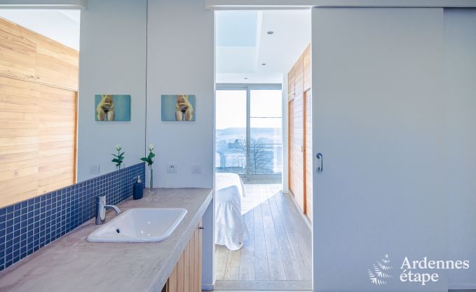 Modernes villa Somme - Leuze 8 Pers. Ardennen Schwimmbad