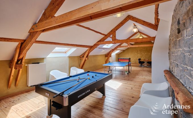 Ferienhaus Somme-Leuze 22 Pers. Ardennen Wellness