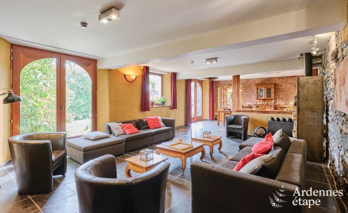 Ferienhaus Somme-Leuze 22 Pers. Ardennen Wellness