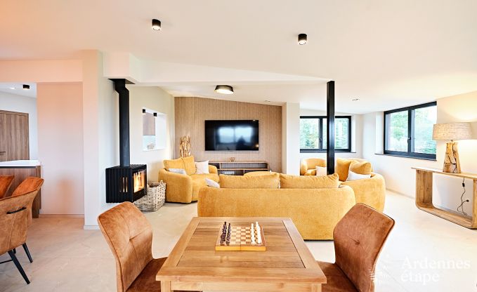 Ultramoderne Villa in Somme-Leuze fr 12 Personen mit Hallenbad, Sauna und Privatgarten