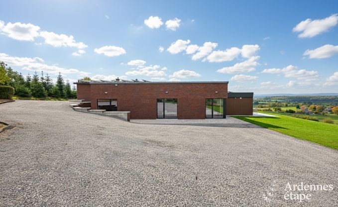 Ultramoderne Villa in Somme-Leuze fr 12 Personen mit Hallenbad, Sauna und Privatgarten