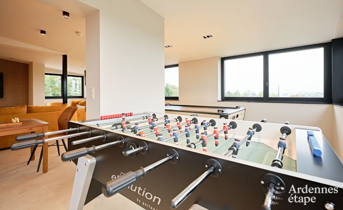 Ultramoderne Villa in Somme-Leuze fr 12 Personen mit Hallenbad, Sauna und Privatgarten