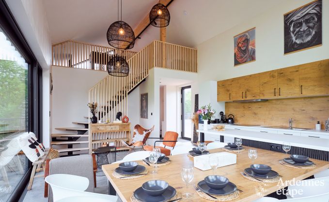 Komfortables und luxuri�ses Neubau-Ferienhaus in Somme-Leuze, Ardennen