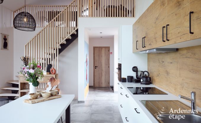 Komfortables und luxuri�ses Neubau-Ferienhaus in Somme-Leuze, Ardennen