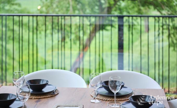 Komfortables und luxuri�ses Neubau-Ferienhaus in Somme-Leuze, Ardennen