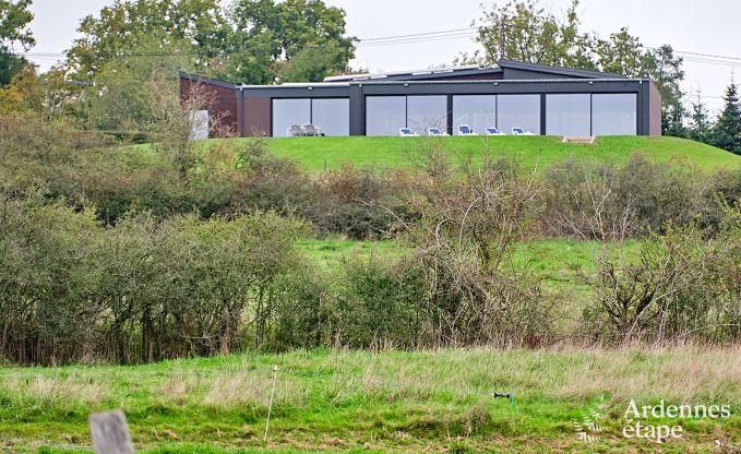 Ultramoderne Villa in Somme-Leuze fr 12 Personen mit Hallenbad, Sauna und Privatgarten