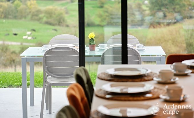 Ultramoderne Villa in Somme-Leuze fr 12 Personen mit Hallenbad, Sauna und Privatgarten