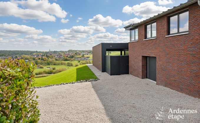 Ultramoderne Villa in Somme-Leuze fr 12 Personen mit Hallenbad, Sauna und Privatgarten